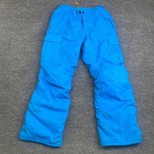 686 Boys All Terrain Snow Pants Blue InfiDRY Waterproof Insulated XL L7W603